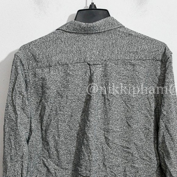 NWT Grayers Men's Heritage Flannel Long Sleeve  in Gray - Picture 7 of 8